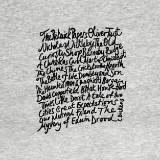 Charles Dickens Novels T-Shirt